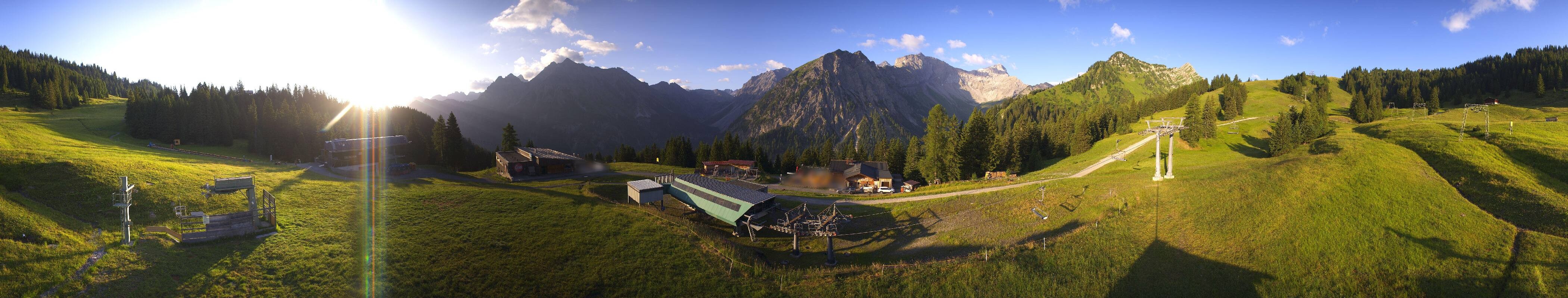 Archiv Foto Webcam Brandnertal - Palüd Bergstation