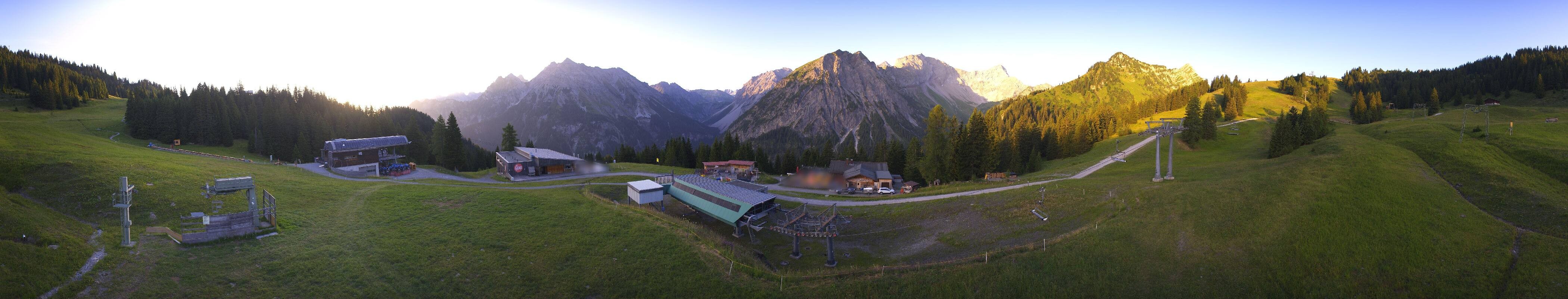 Archiv Foto Webcam Brandnertal - Palüd Bergstation