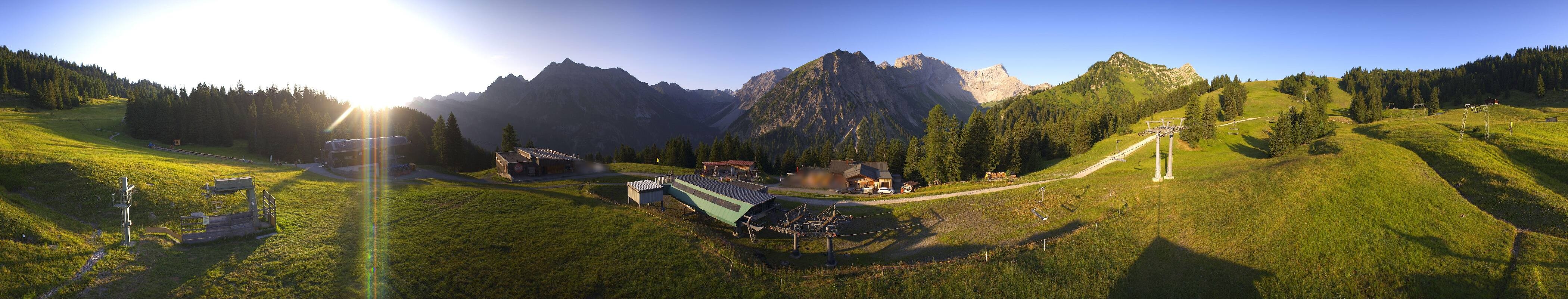 Archiv Foto Webcam Brandnertal - Palüd Bergstation