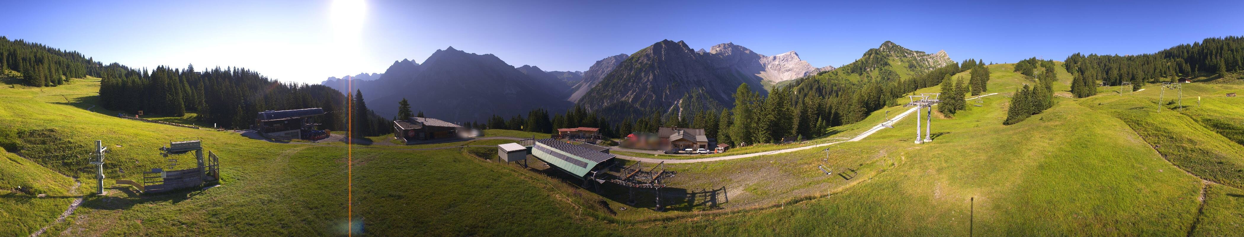 Archiv Foto Webcam Brandnertal - Palüd Bergstation