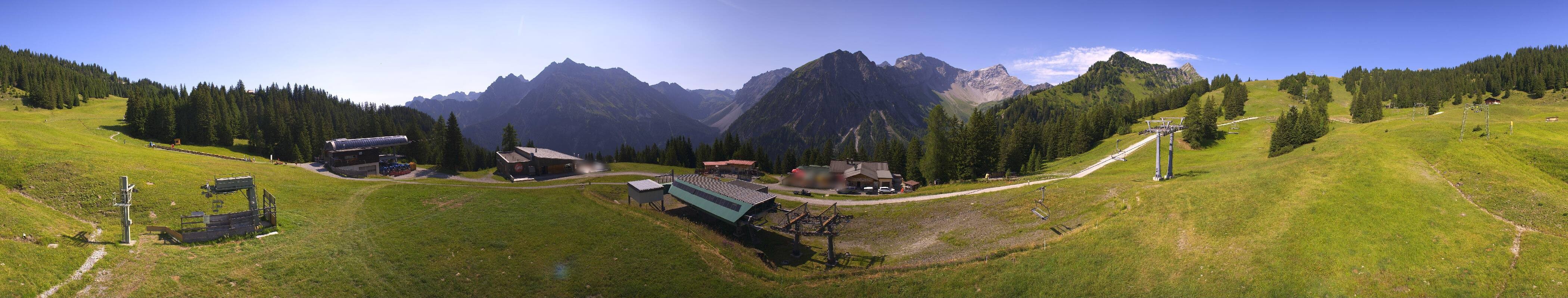 Archiv Foto Webcam Brandnertal - Palüd Bergstation
