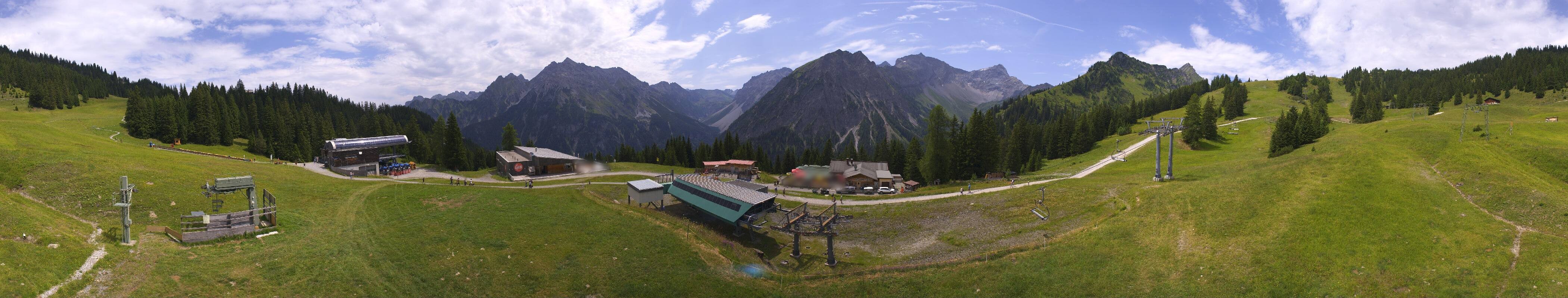 Archiv Foto Webcam Brandnertal - Palüd Bergstation