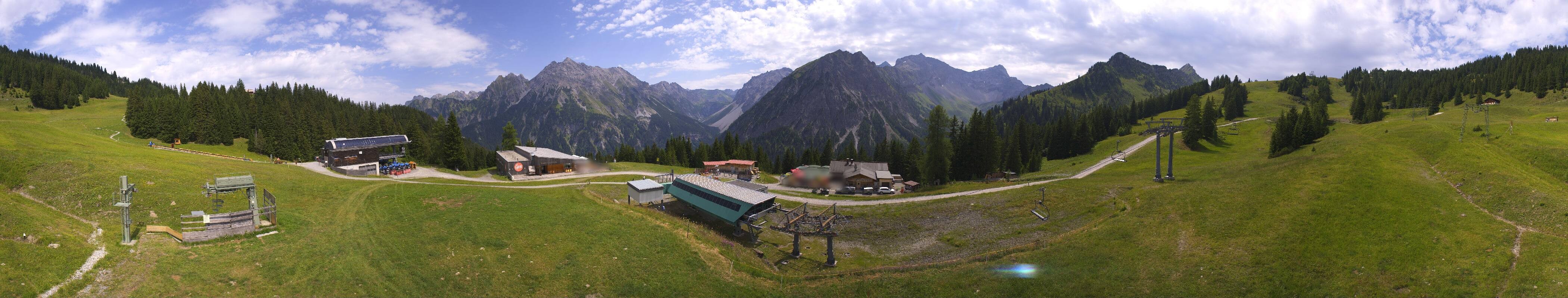 Archiv Foto Webcam Brandnertal - Palüd Bergstation