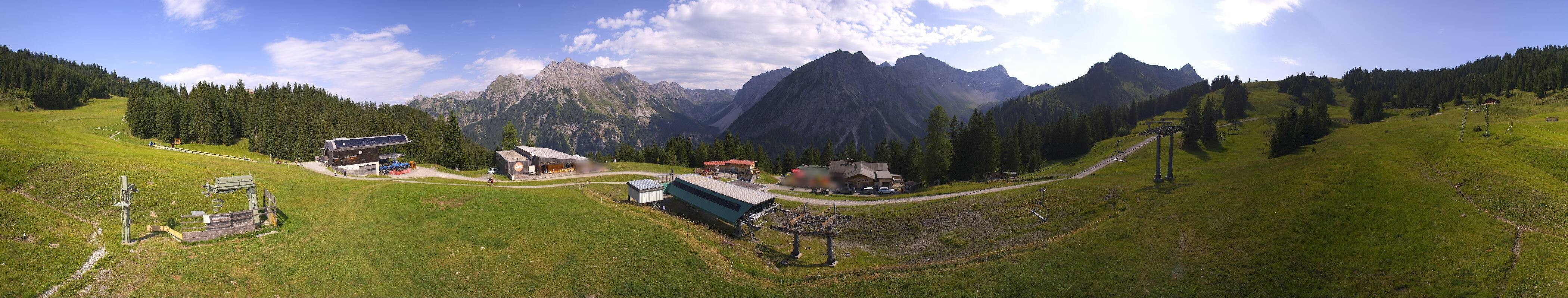 Archiv Foto Webcam Brandnertal - Palüd Bergstation