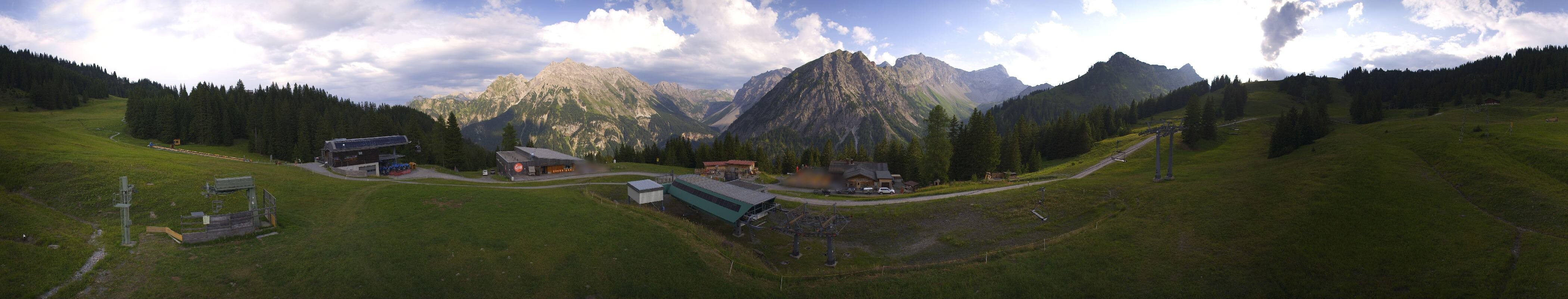 Archiv Foto Webcam Brandnertal - Palüd Bergstation