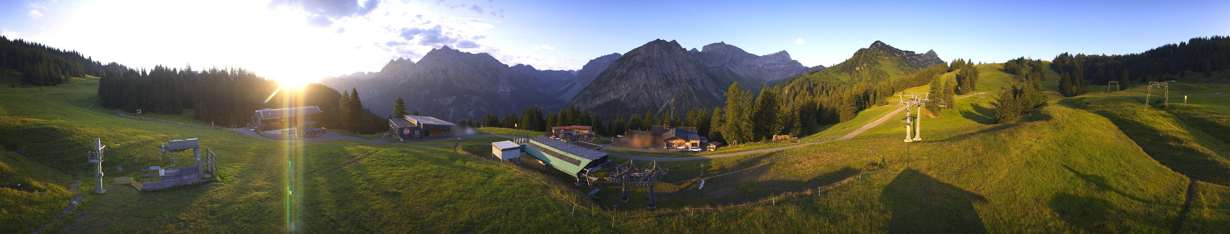 Archiv Foto Webcam Brandnertal - Palüd Bergstation