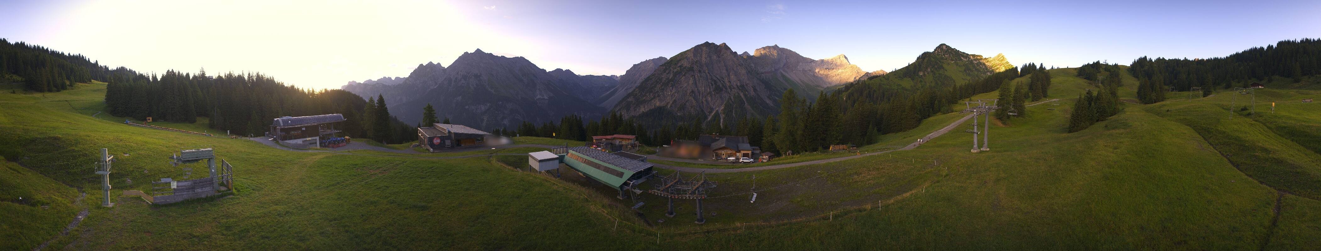 Archiv Foto Webcam Brandnertal - Palüd Bergstation