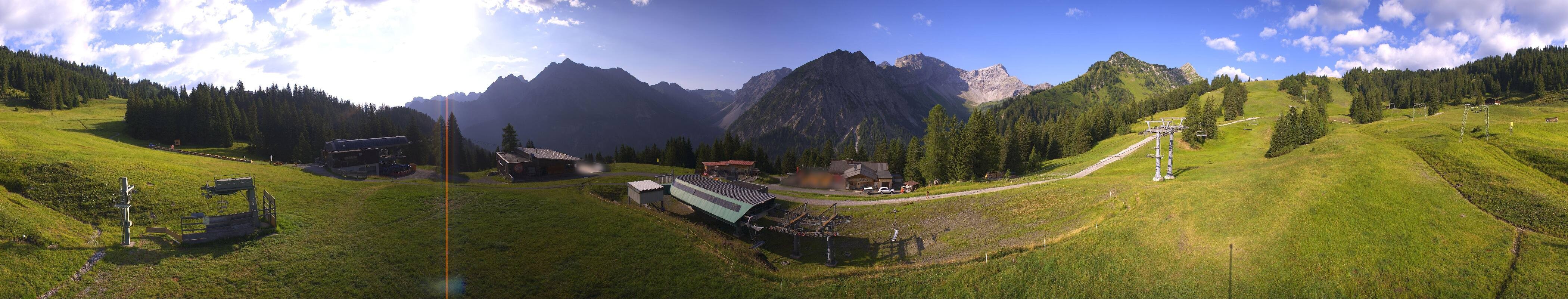 Archiv Foto Webcam Brandnertal - Palüd Bergstation