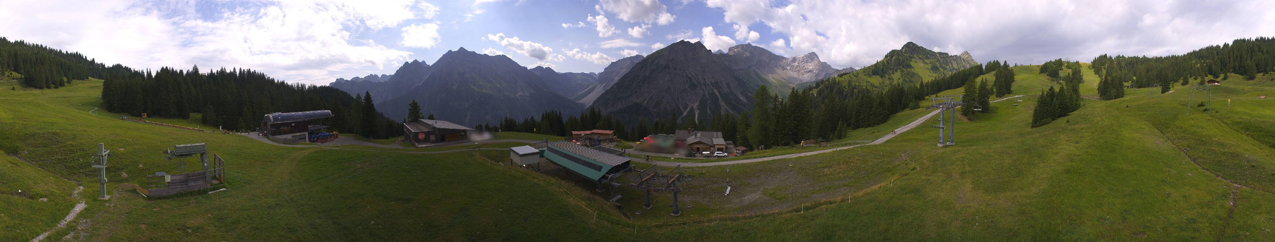 Archiv Foto Webcam Brandnertal - Palüd Bergstation