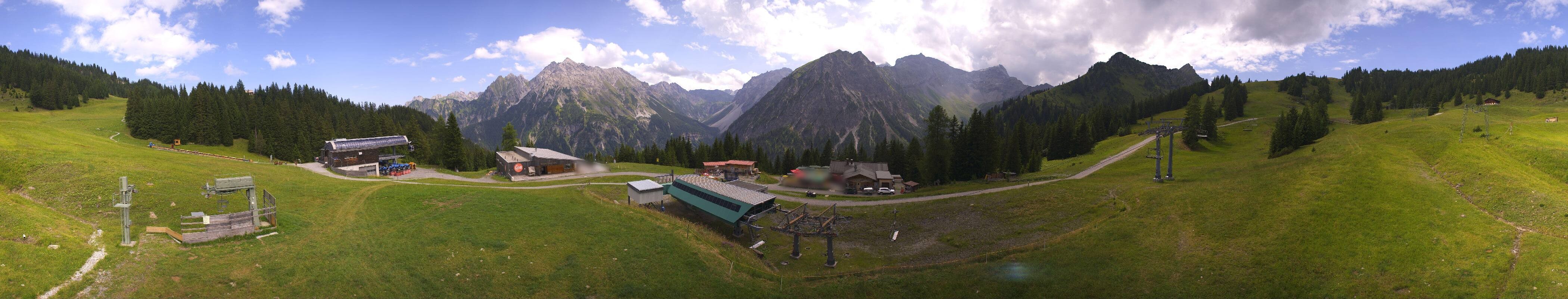 Archiv Foto Webcam Brandnertal - Palüd Bergstation