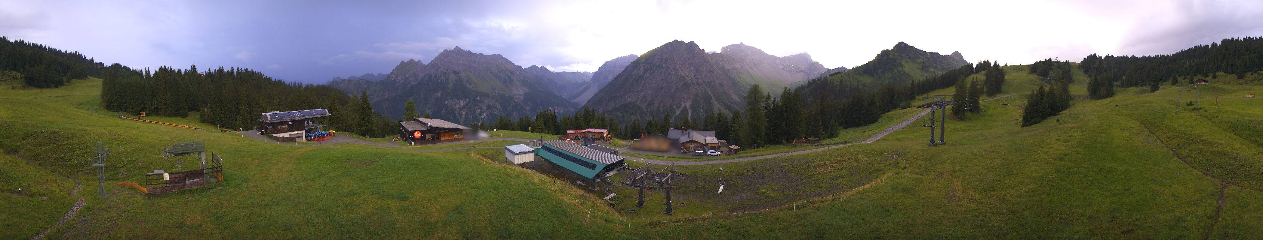 Archiv Foto Webcam Brandnertal - Palüd Bergstation