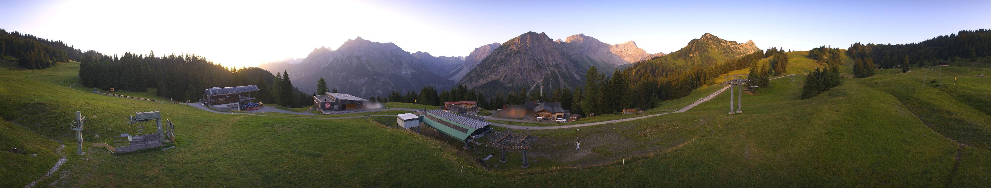Archiv Foto Webcam Brandnertal - Palüd Bergstation
