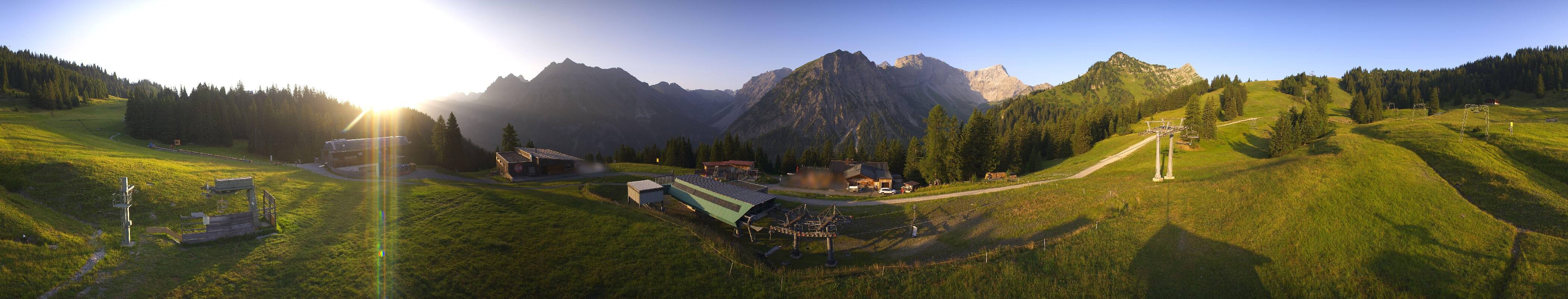 Archiv Foto Webcam Brandnertal - Palüd Bergstation