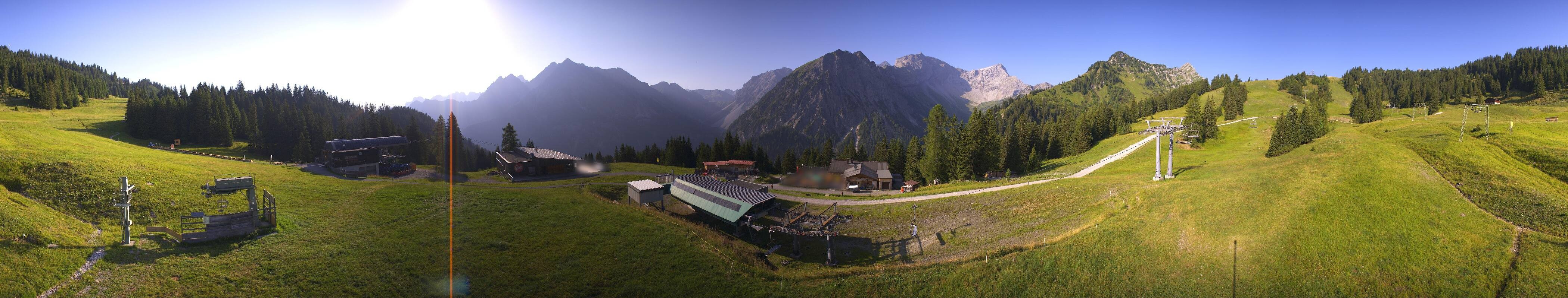 Archiv Foto Webcam Brandnertal - Palüd Bergstation