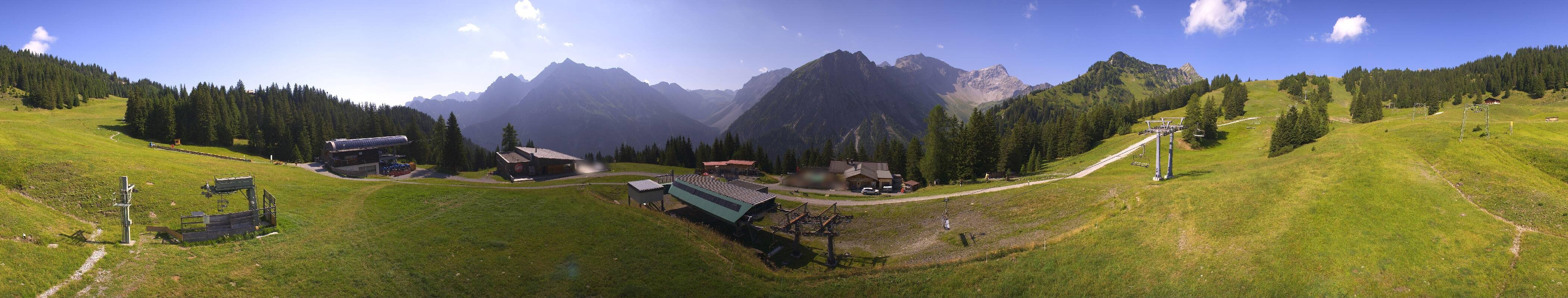 Archiv Foto Webcam Brandnertal - Palüd Bergstation
