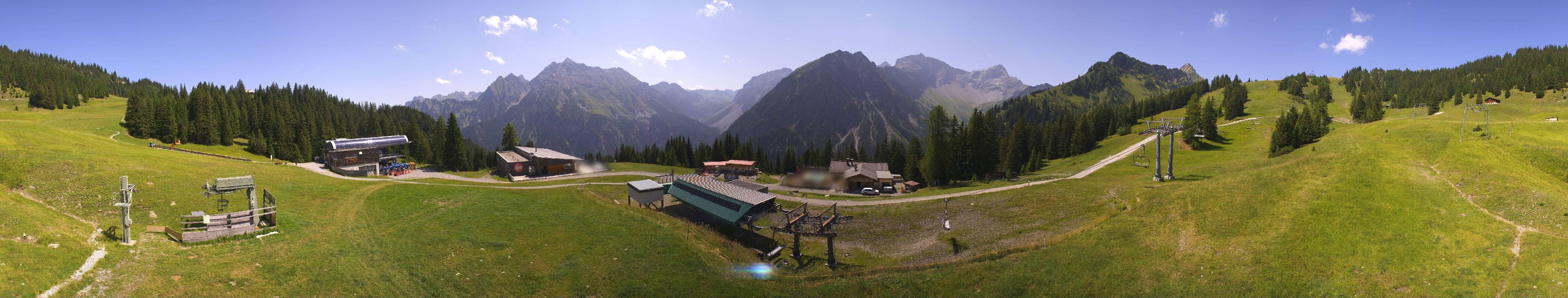 Archiv Foto Webcam Brandnertal - Palüd Bergstation