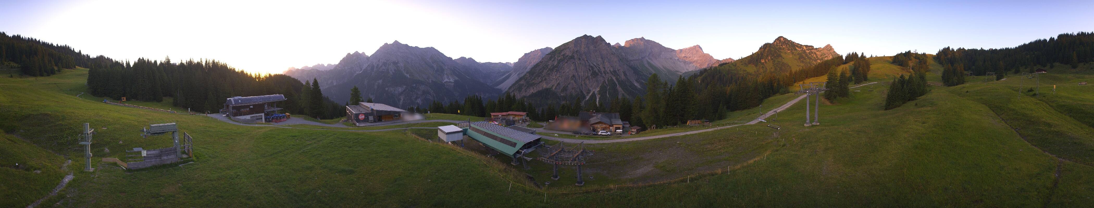 Archiv Foto Webcam Brandnertal - Palüd Bergstation