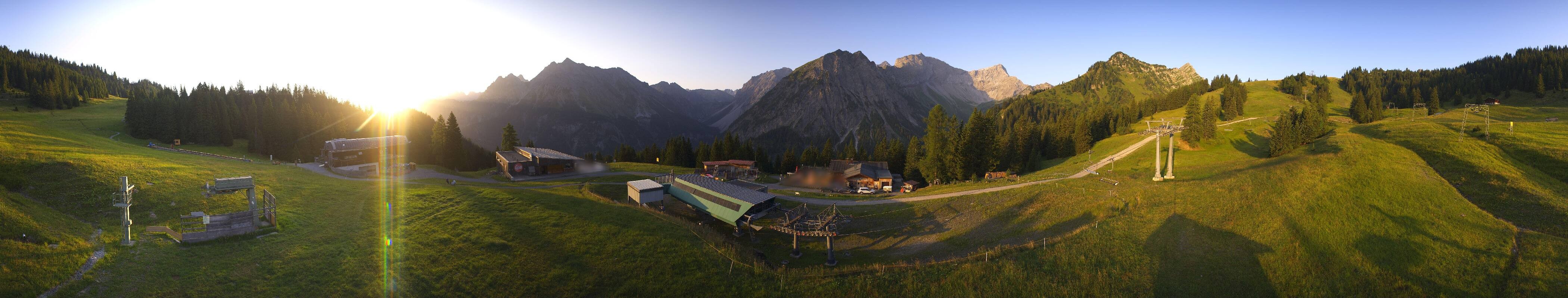 Archiv Foto Webcam Brandnertal - Palüd Bergstation
