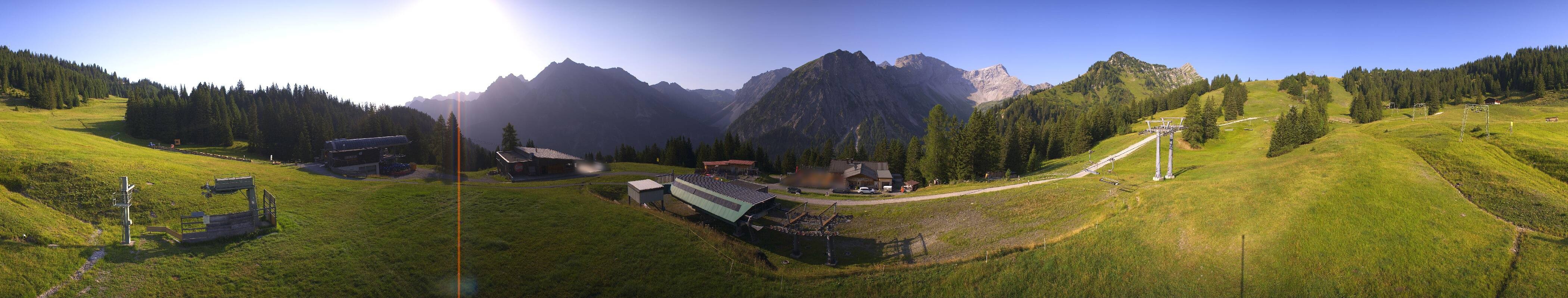 Archiv Foto Webcam Brandnertal - Palüd Bergstation