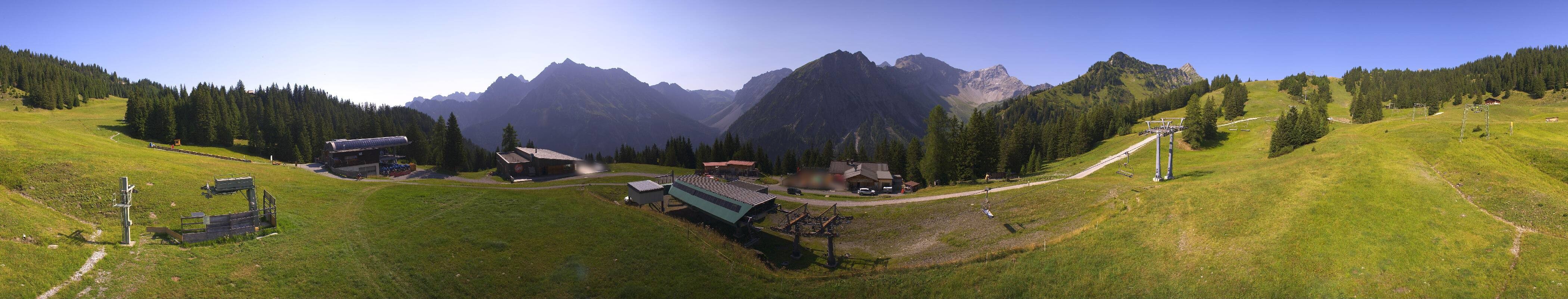 Archiv Foto Webcam Brandnertal - Palüd Bergstation