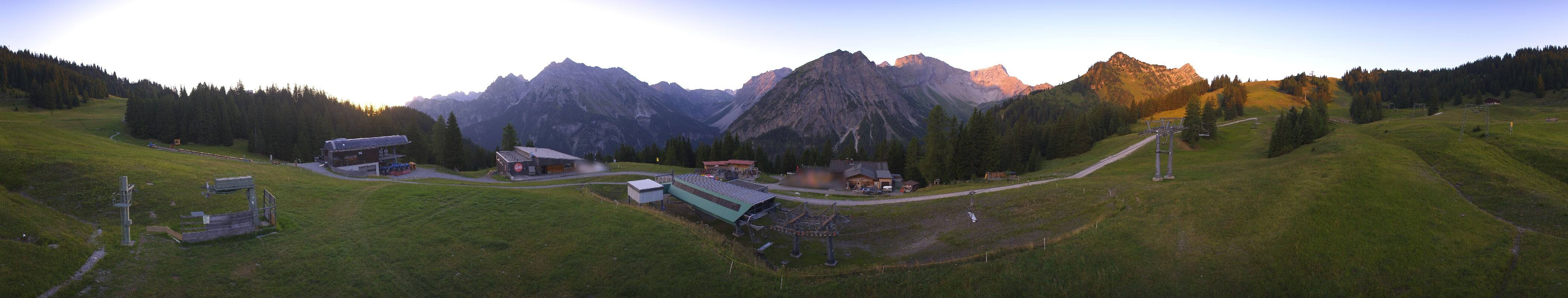 Archiv Foto Webcam Brandnertal - Palüd Bergstation