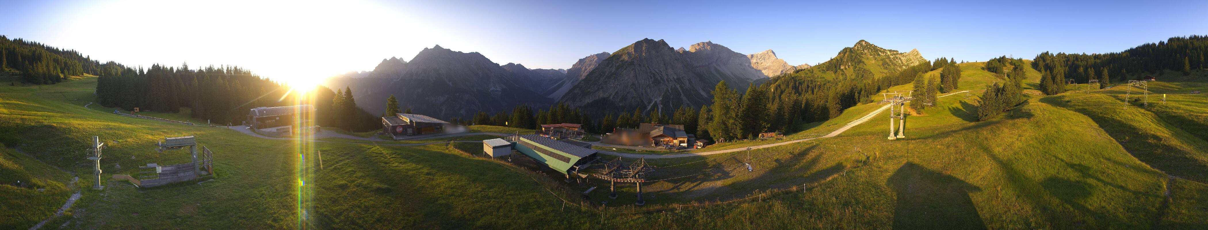 Archiv Foto Webcam Brandnertal - Palüd Bergstation