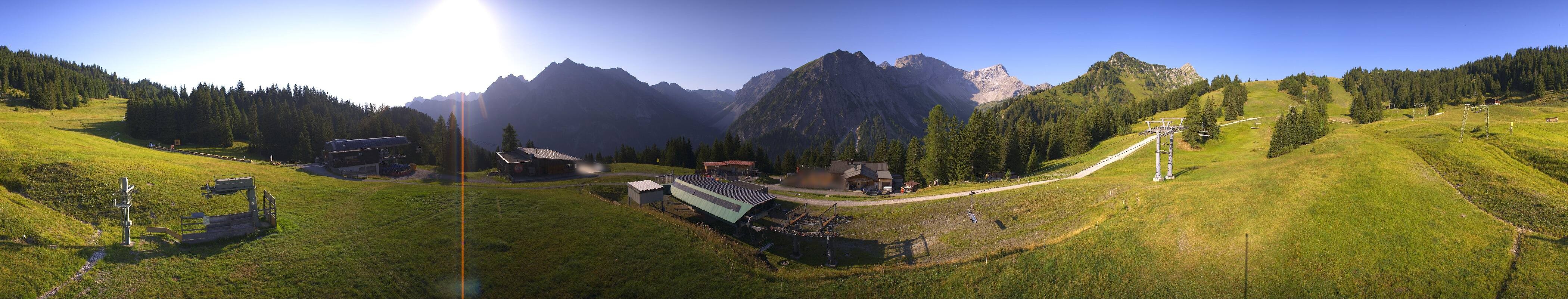 Archiv Foto Webcam Brandnertal - Palüd Bergstation