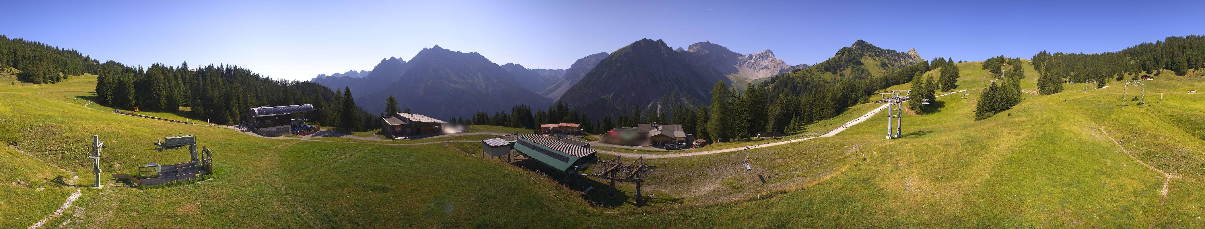 Archiv Foto Webcam Brandnertal - Palüd Bergstation