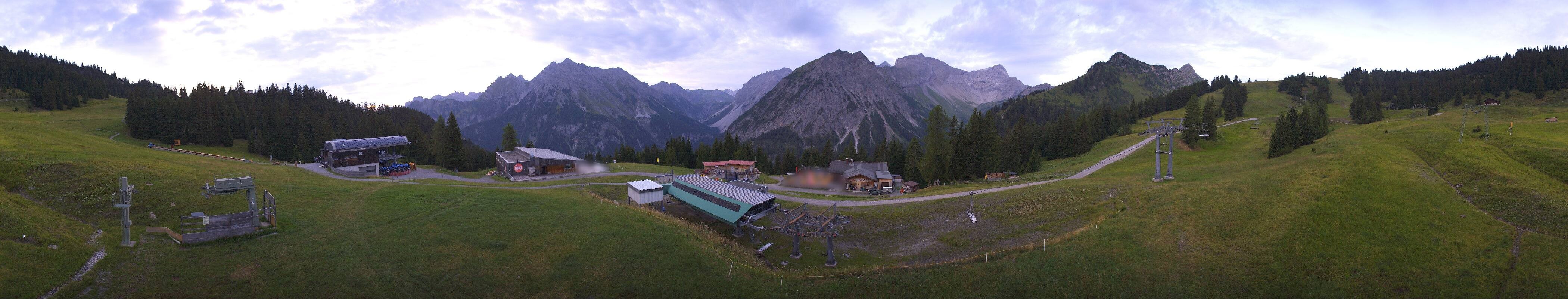 Archiv Foto Webcam Brandnertal - Palüd Bergstation