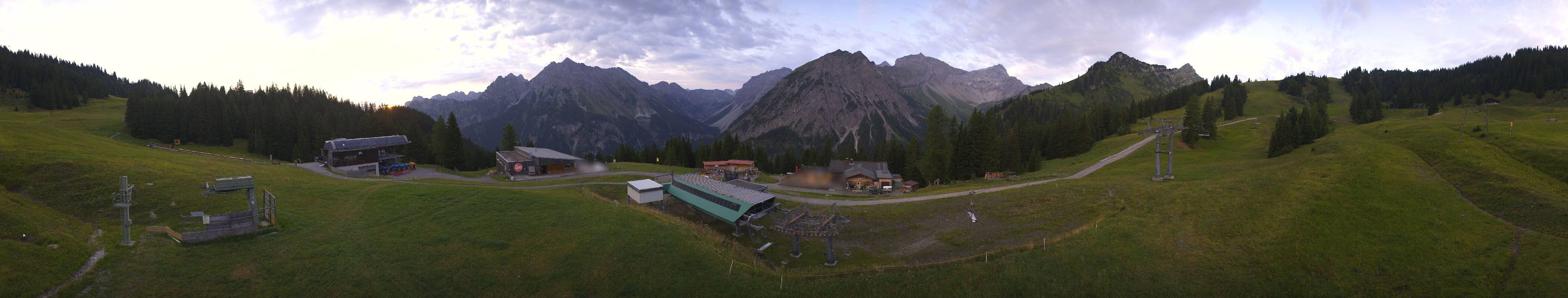 Archiv Foto Webcam Brandnertal - Palüd Bergstation