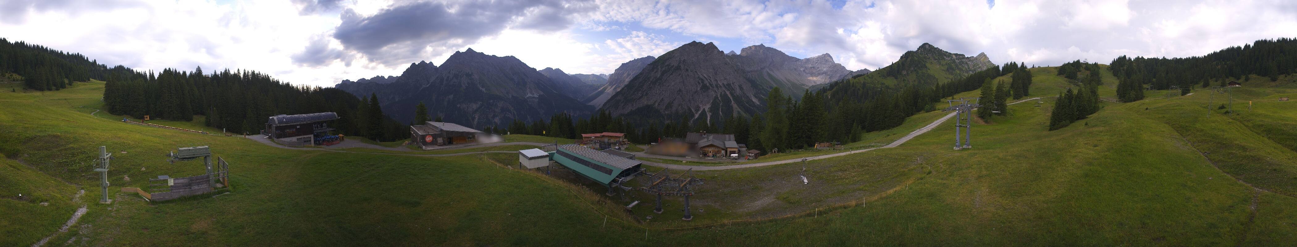 Archiv Foto Webcam Brandnertal - Palüd Bergstation