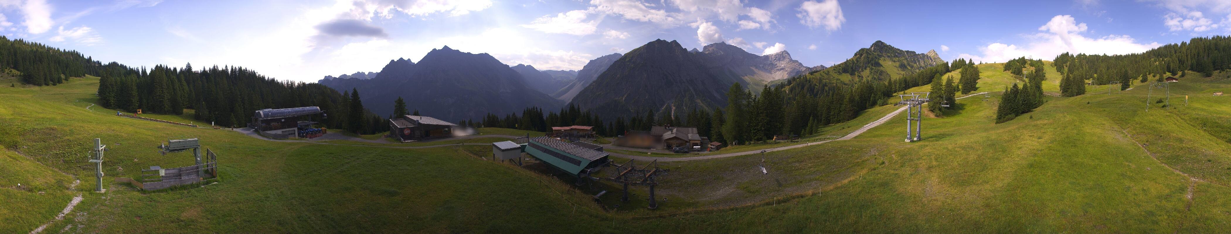 Archiv Foto Webcam Brandnertal - Palüd Bergstation