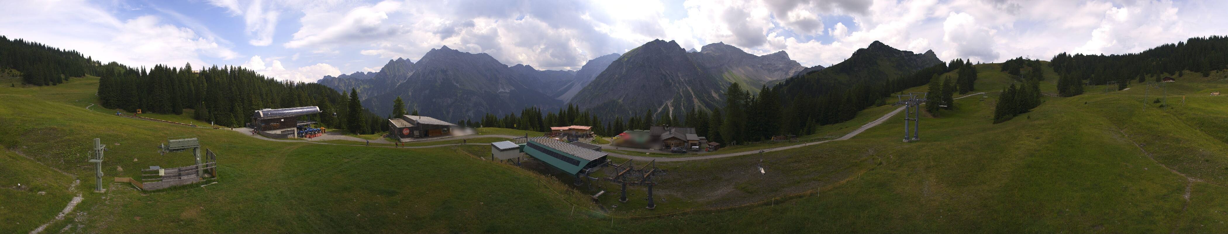 Archiv Foto Webcam Brandnertal - Palüd Bergstation