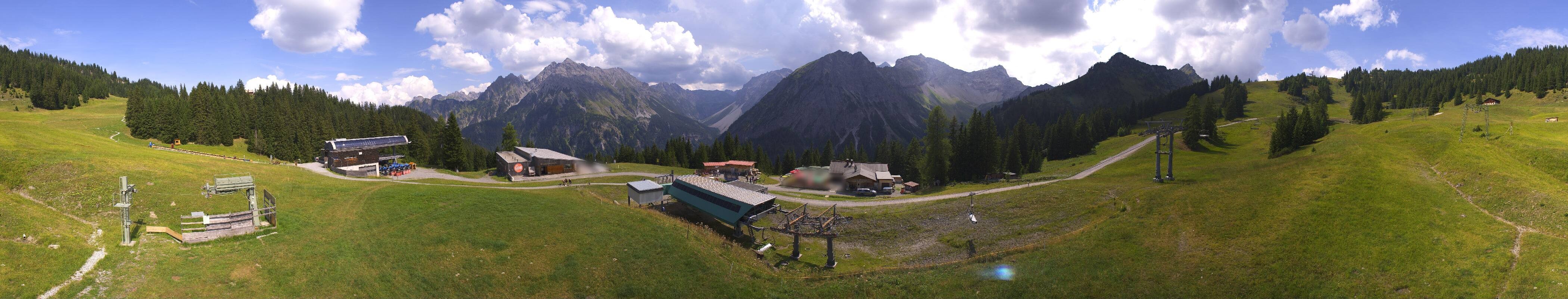 Archiv Foto Webcam Brandnertal - Palüd Bergstation