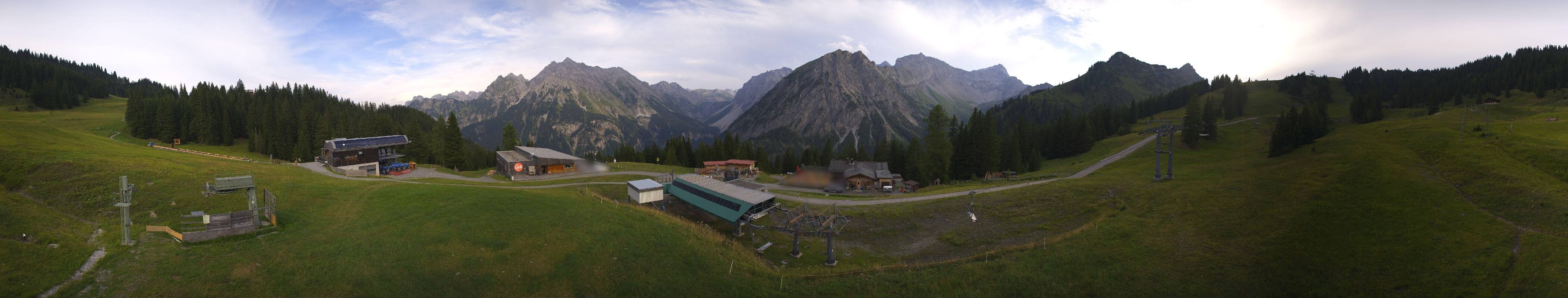 Archiv Foto Webcam Brandnertal - Palüd Bergstation