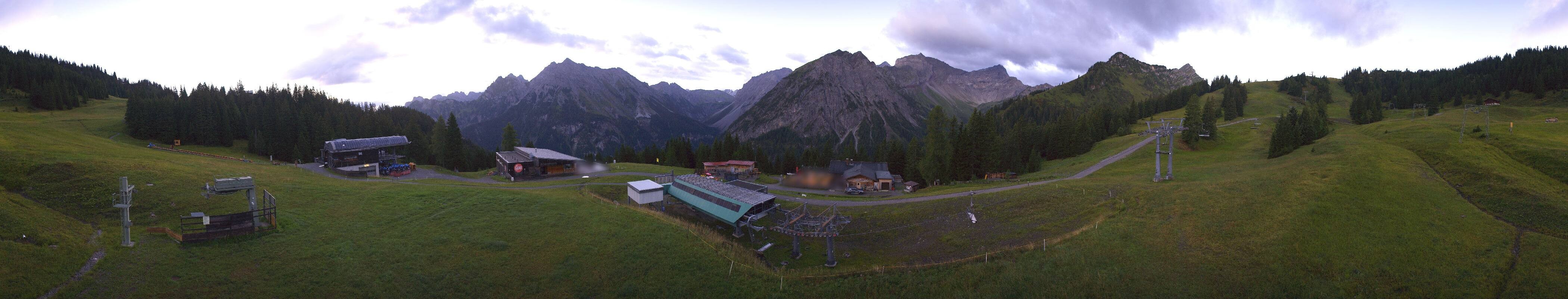 Archiv Foto Webcam Brandnertal - Palüd Bergstation