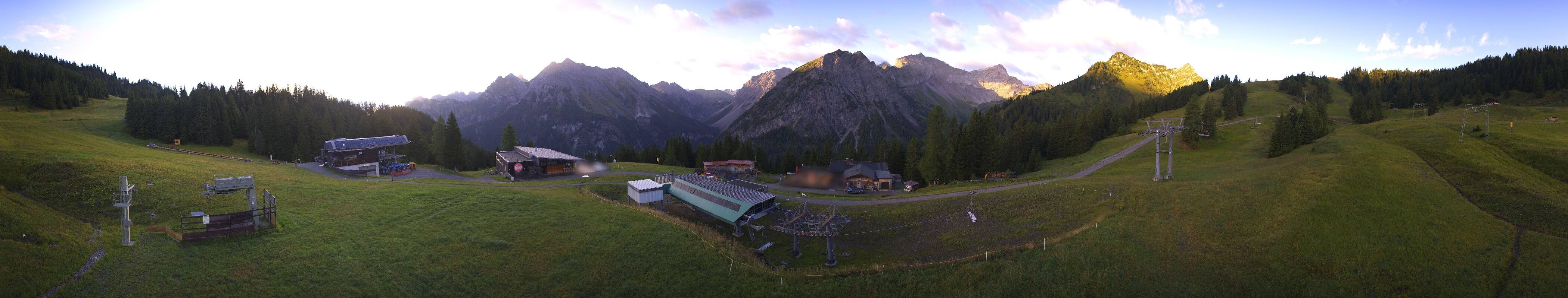 Archiv Foto Webcam Brandnertal - Palüd Bergstation