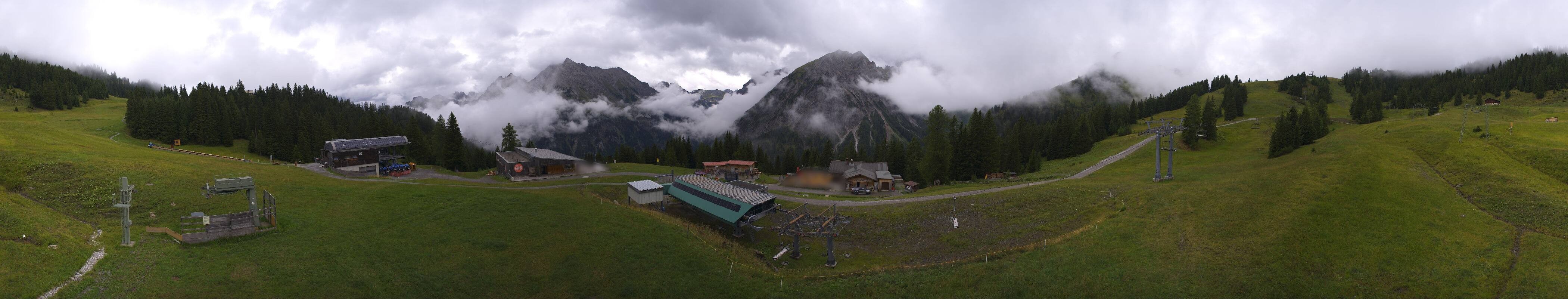 Archiv Foto Webcam Brandnertal - Palüd Bergstation