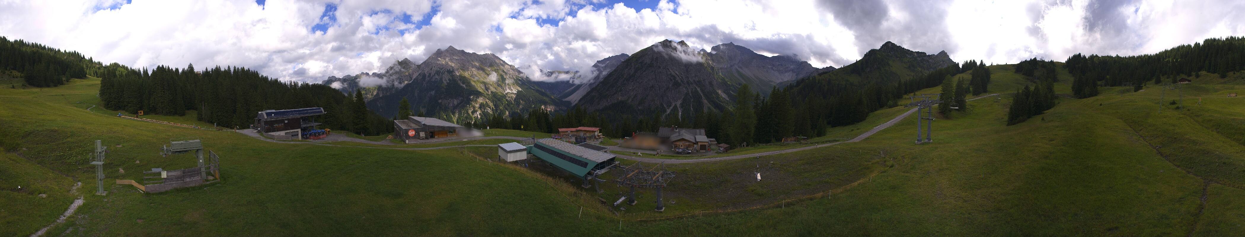 Archiv Foto Webcam Brandnertal - Palüd Bergstation