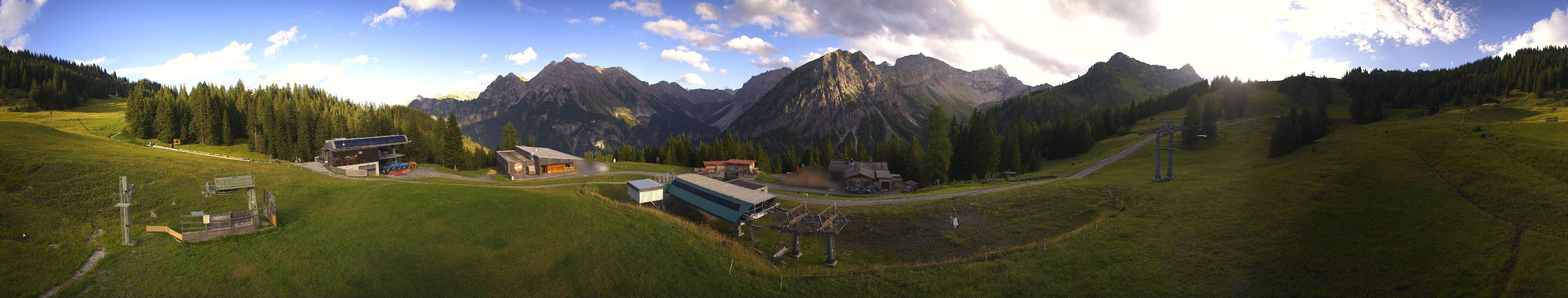 Archiv Foto Webcam Brandnertal - Palüd Bergstation