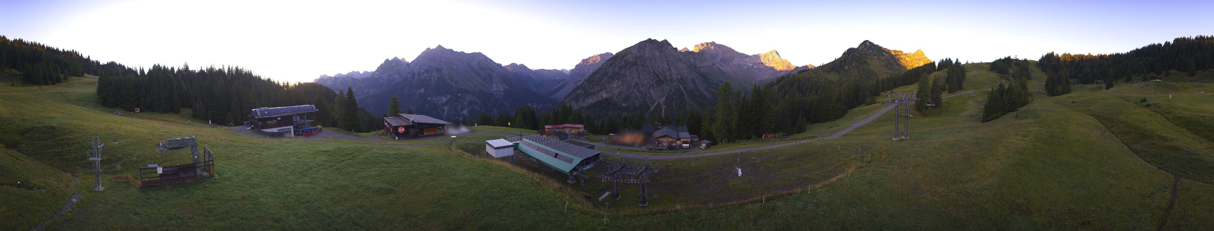 Archiv Foto Webcam Brandnertal - Palüd Bergstation