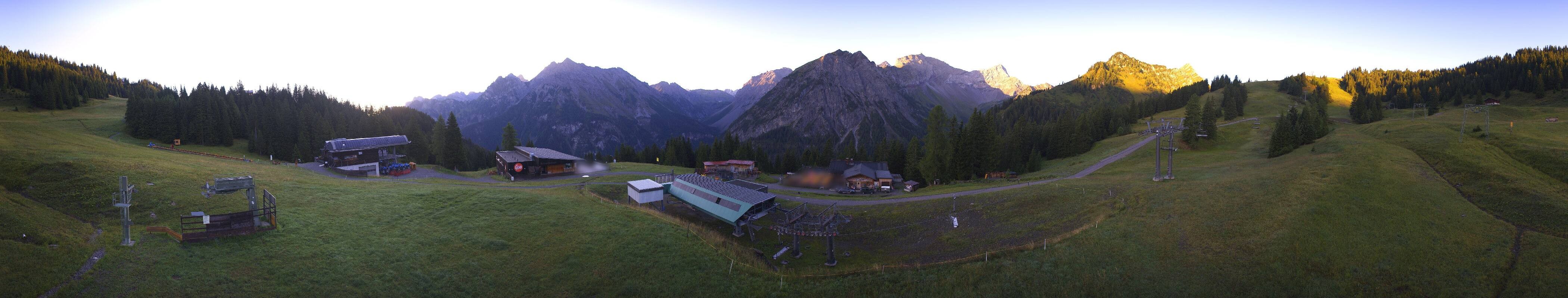 Archiv Foto Webcam Brandnertal - Palüd Bergstation