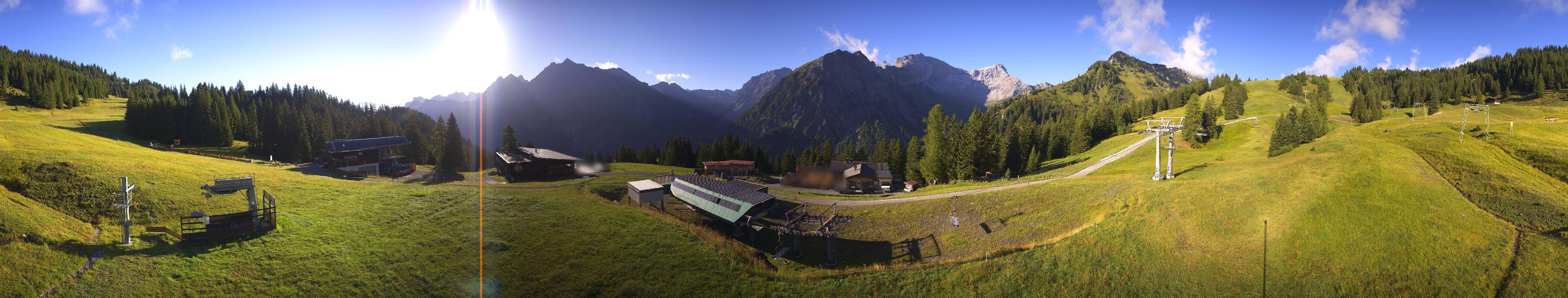 Archiv Foto Webcam Brandnertal - Palüd Bergstation
