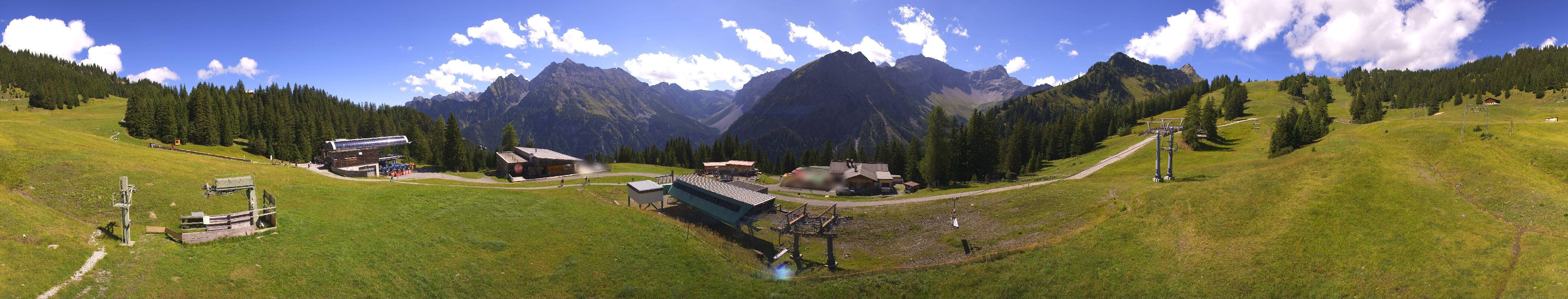 Archiv Foto Webcam Brandnertal - Palüd Bergstation