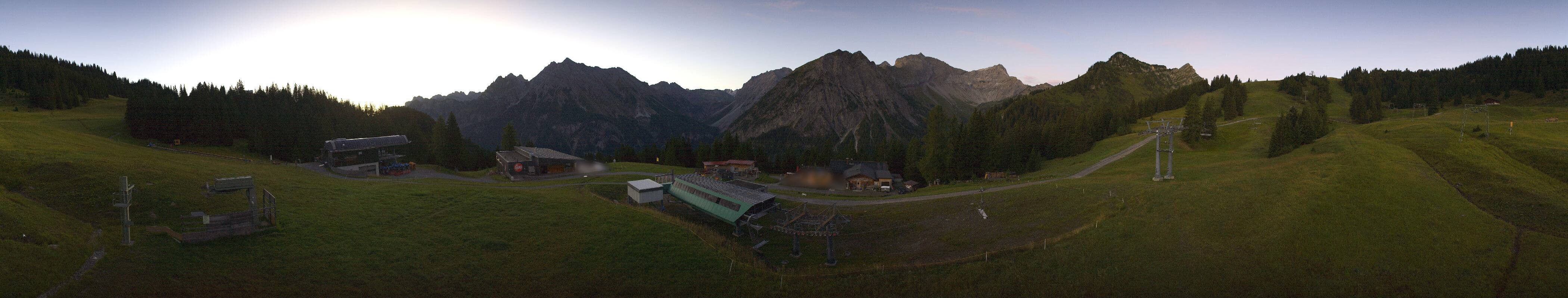 Archiv Foto Webcam Brandnertal - Palüd Bergstation