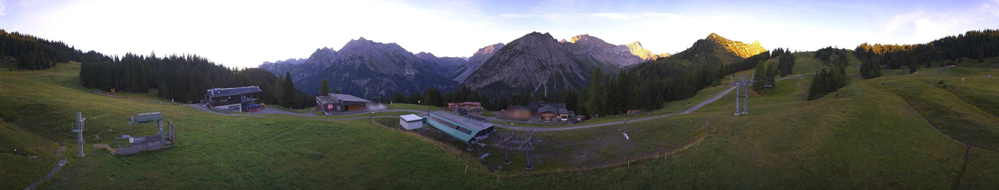 Archiv Foto Webcam Brandnertal - Palüd Bergstation