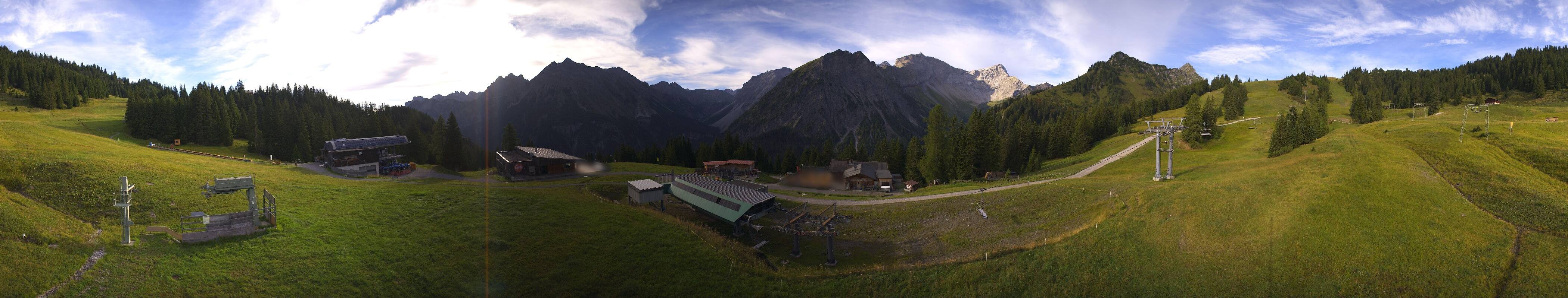 Archiv Foto Webcam Brandnertal - Palüd Bergstation