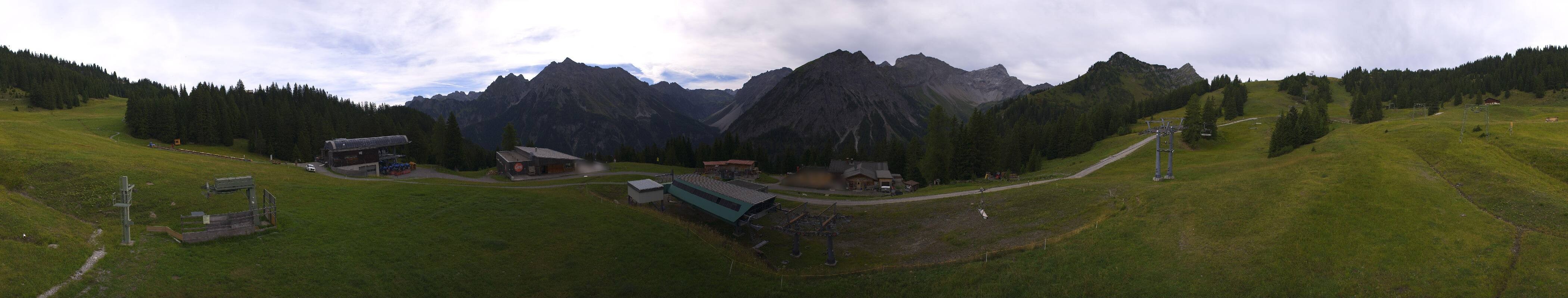 Archiv Foto Webcam Brandnertal - Palüd Bergstation