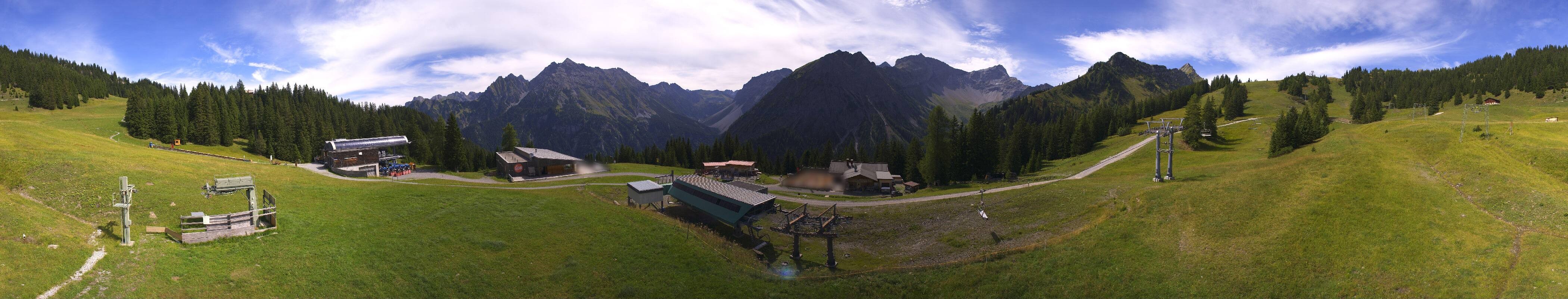 Archiv Foto Webcam Brandnertal - Palüd Bergstation