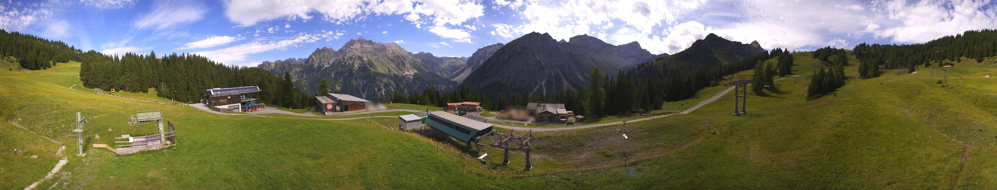 Archiv Foto Webcam Brandnertal - Palüd Bergstation
